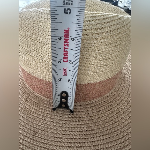 Halogen Panama Sun hat from Nordstrom, draw string to tighten around head - Picture 11 of 11